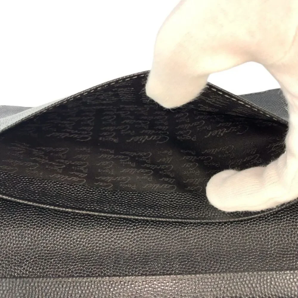 Cartier Santos Leather Long Wallet